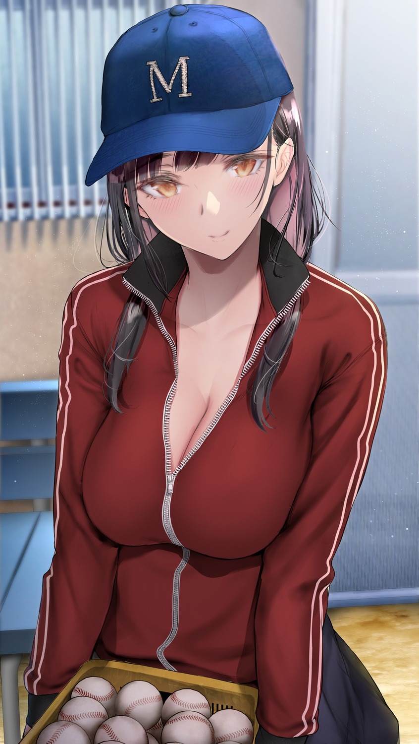 Gentsuki Cleavage Gym Uniform Open Shirt Seifuku Yande Re